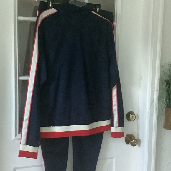 Champion Navy and Red Jacket and Pants Set - Picture 5 of 5